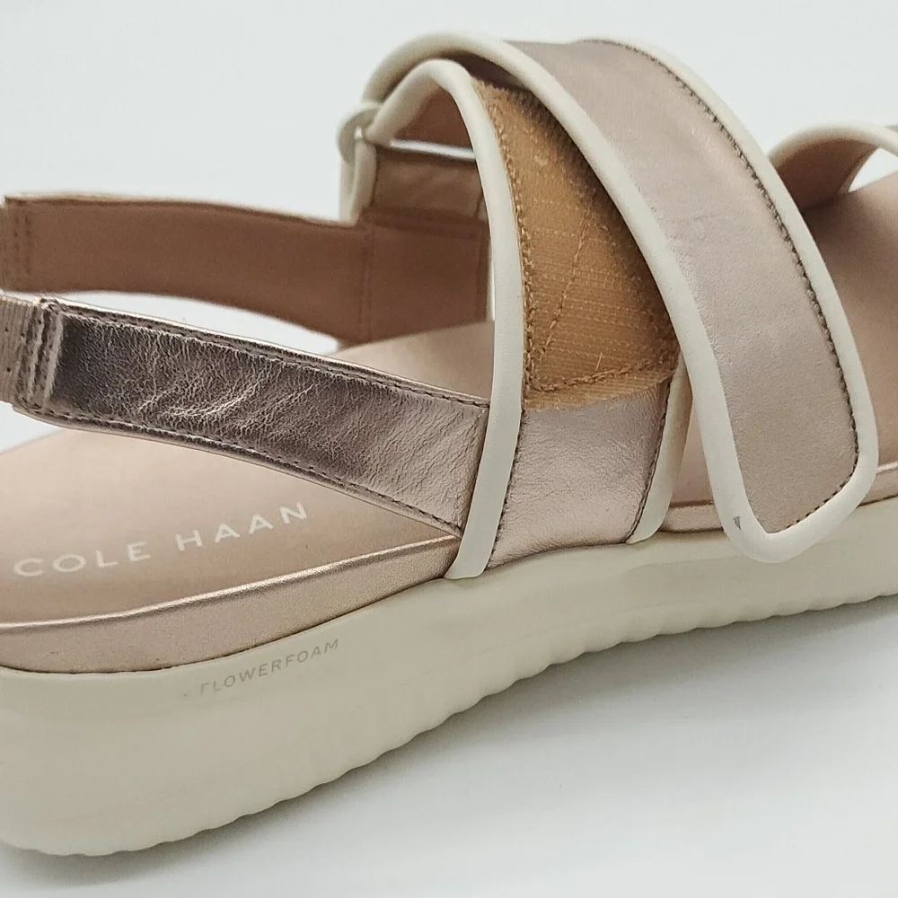 Cole Haan Zerogrand Women's Meritt Rose Gold Sport Sandals Size 9B